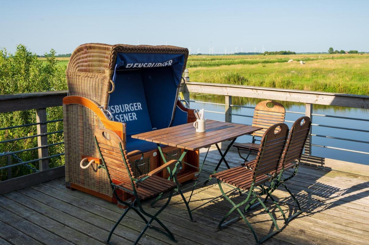 Nordsee-Hotel Arlau-Schleuse Hattstedtermarsch ภายนอก รูปภาพ